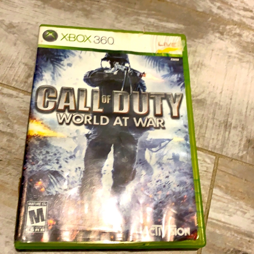 Xbox 360 Call Of Duty WAW